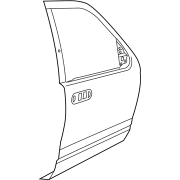 Ford 3L2Z-7820201-BA Panel Assembly - Door - Outer