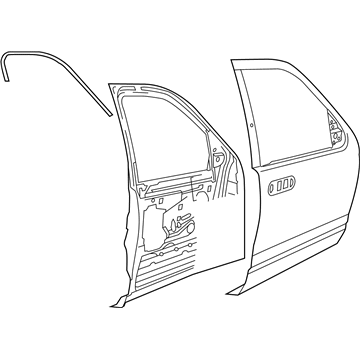 Ford 3L2Z-7820125-BA Door Assembly - Front