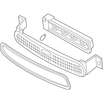 Ford 5S4Z-13A613-AA Lamp Assembly - Rear - High Mounted