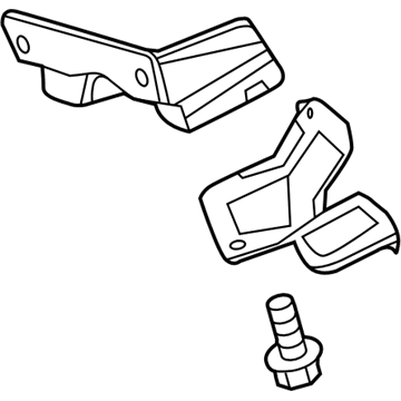 Ford 9E5Z-5K222-A Bracket - Exhaust Pipe Mounting