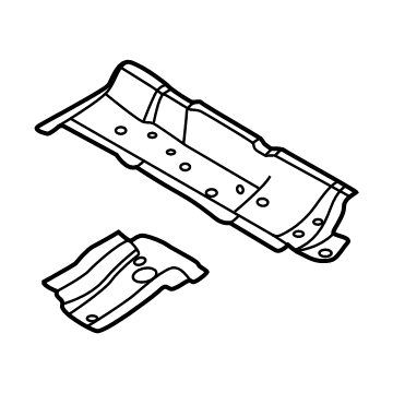 Ford LX6Z-7810685-B MEMBER ASY - FLOOR CROSS