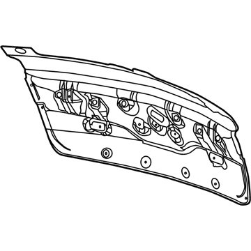 Ford AE9Z-7440404-A Panel - Tailgate - Outer