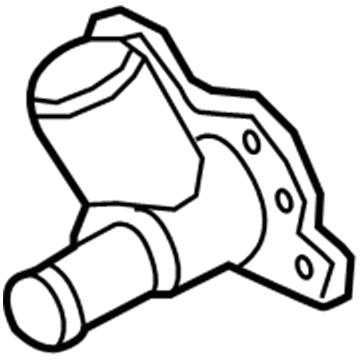 Ford HL3Z-8592-A Connection - Water Inlet