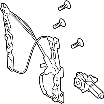 2021 Ford Ranger Window Regulator - AB3Z-2123200-C