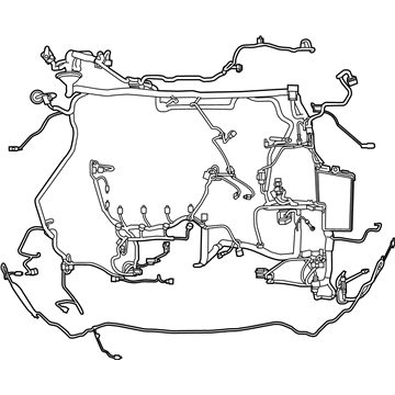 Ford F1FZ-14290-BU Wire Assembly