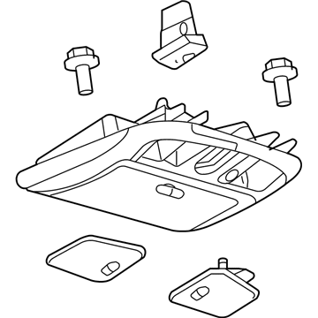 Ford 6N7Z-54519A70-BAB Console Assembly - Overhead