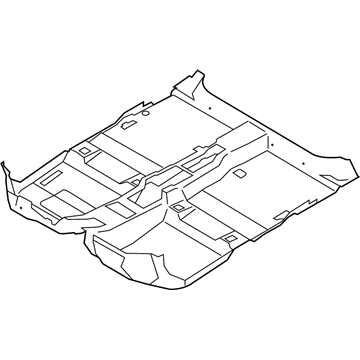 Ford 9T1Z-7413000-EA Carpet - Floor