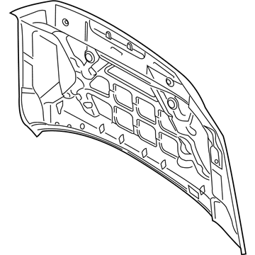 2020 Ford F-150 Hood - FL3Z-16612-C