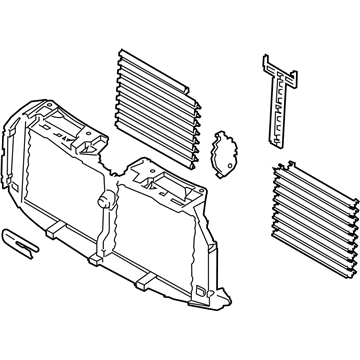 Ford FL3Z-8475-E Shutter Assembly - Radiator Control