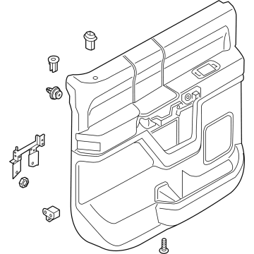 Ford ML3Z-1627411-AB PANEL ASY - DOOR TRIM