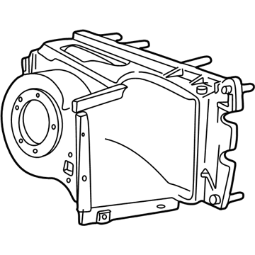 2002 Ford E-450 Super Duty Evaporator - F7UZ-19B555-CA