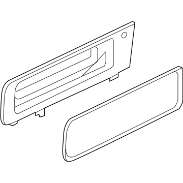 Ford 8L1Z-7829700-A Window Assembly - Side