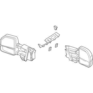 Ford ML3Z-17696-AA KIT - REAR VIEW OUTER MIRROR