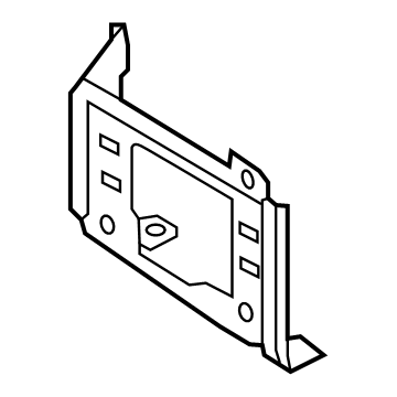 Ford HC3Z-17B984-A Plate - Bumper Mounting