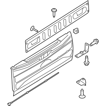 Ford LC3Z-9940700-F TAILGATE ASY