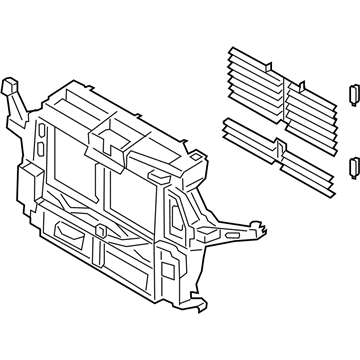 2020 Ford Explorer Radiator Support - L1MZ-16138-J