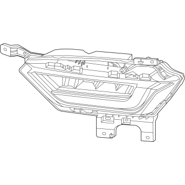 2022 Ford F-150 Fog Light - ML3Z-15200-C