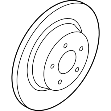 Ford KJ5Z-2C026-A ROTOR ASY - BRAKE