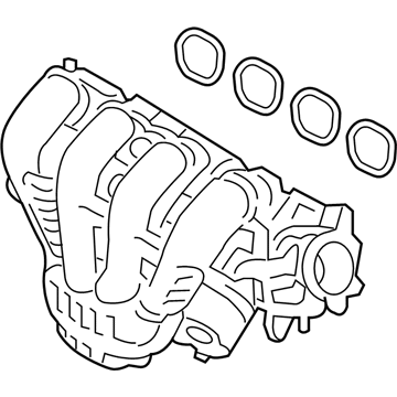 Lincoln Corsair Intake Manifold - LX6Z-9424-A