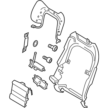 Ford GD9Z-5861019-DAL FRAME ASY