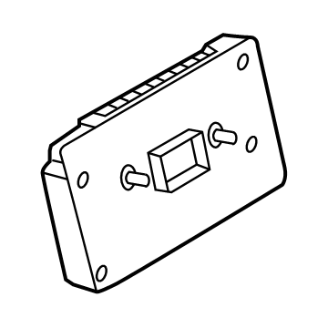 Ford JS7Z-14G371-ECA Central Processing Unit