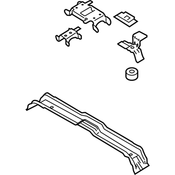 Ford FL3Z-1610624-B Member Assembly - Cross - Center