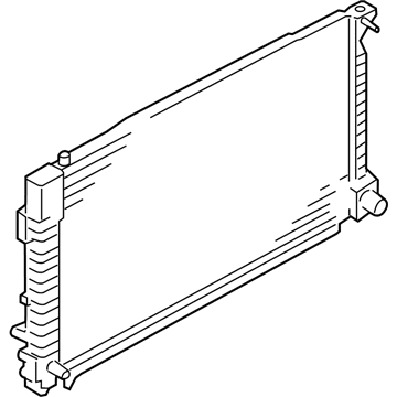 2011 Mercury Mariner Radiator - AM6Z-8005-A