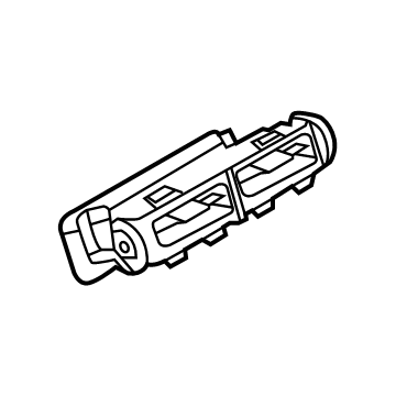 Ford LC5Z-19C802-B DUCT ASY - HEATER OUTLET REAR