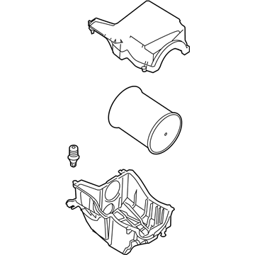 Ford G1FZ-9600-A Cleaner Assembly - Air