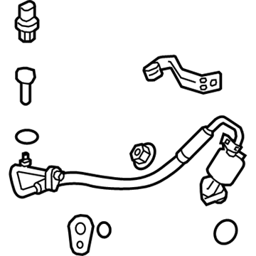 2016 Ford Taurus A/C Hose - DA8Z-19972-A