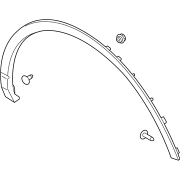 Ford LJ7Z-1029039-DA MOULDING