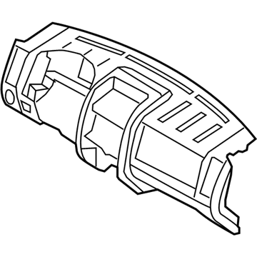 Ford 8L8Z-7804320-AD Panel - Instrument