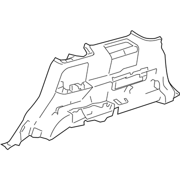 Ford 5F9Z-7431013-BAC Trim Assembly - Quarter