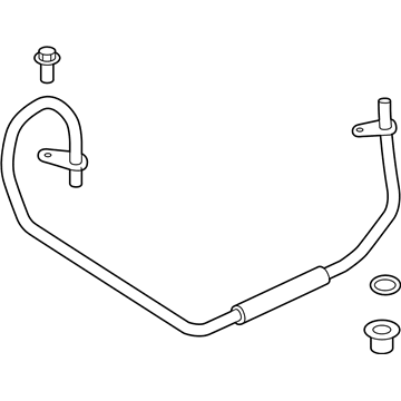 Ford Escape Automatic Transmission Oil Cooler Line - CV6Z-7A031-A