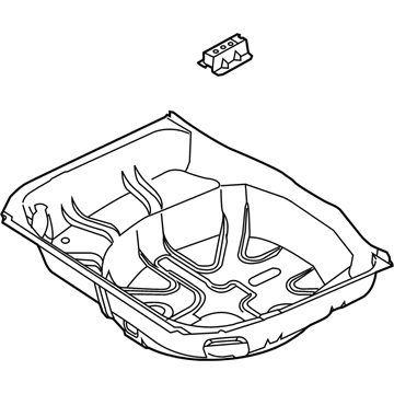 Ford Police Interceptor Utility Floor Pan - BB5Z-7811215-A