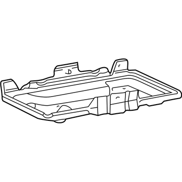 1995 Ford E-150 Battery Tray - F2UZ10732A