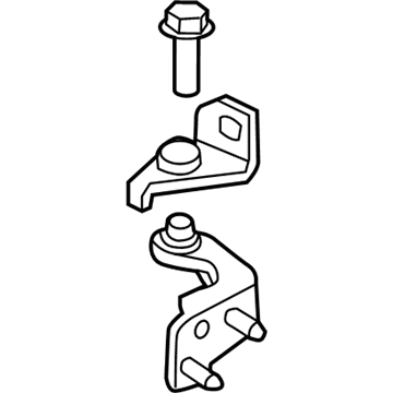 2022 Ford Police Interceptor Utility Door Hinge - BB5Z-7826810-C