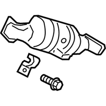 2020 Ford Fusion Catalytic Converter - GD9Z-5E212-A