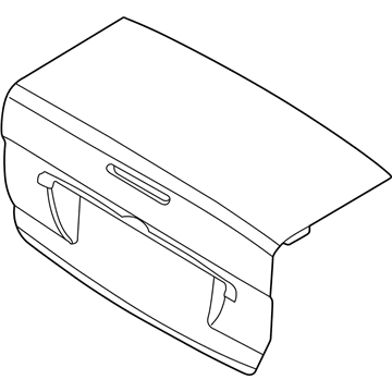 Ford 5S4Z-5440110-BA Door Assembly - Luggage Compartment