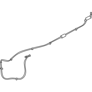 Ford LC5Z-17A605-B HOSE - WINDSHIELD WASHER