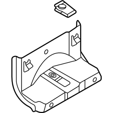 Ford M2DZ-78200B38-A SUPPORT ASY - BODYSIDE STEP