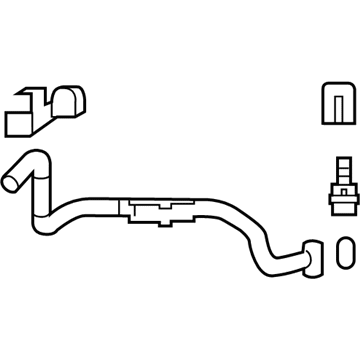 2008 Lincoln MKX A/C Hose - 8T4Z-19835-C