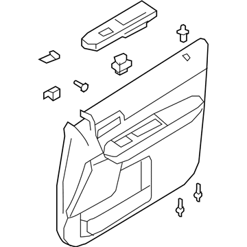 Ford 9L8Z-7823943-CA Panel Assembly - Door Trim