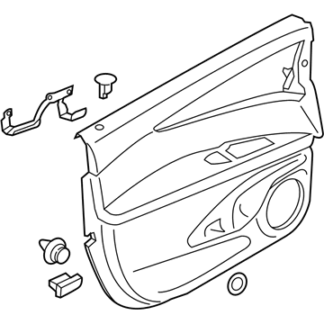 Ford FA1Z-7823942-AA Panel - Door Trim - Lower