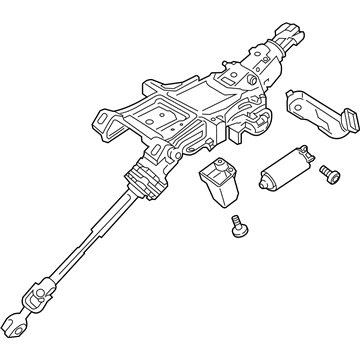 Ford H3GZ-3C529-C Steering Column Assembly