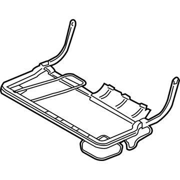 Ford 8T4Z-7863161-B Frame And Spring - Rear Seat Cushion