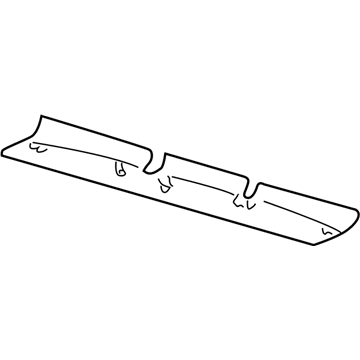 Ford 4W6Z-7603606-AAA Moulding - Windshield