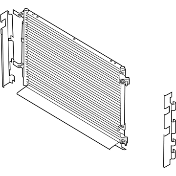 Ford KR3Z-19712-A Condenser Assembly