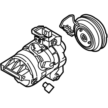 2018 Ford Mustang A/C Compressor - FR3Z-19703-H