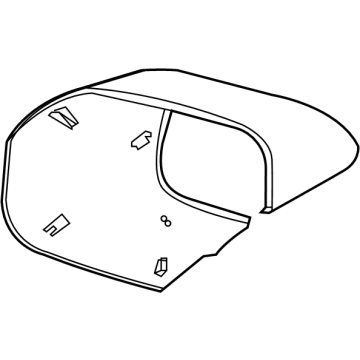 2023 Ford Maverick Mirror Cover - M1PZ-17D742-B